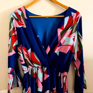 Everly by LuLu’s Geometric Maxi Dress